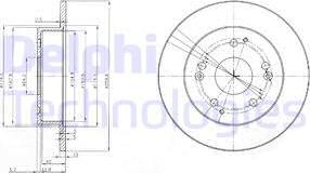 Delphi BG3746 - Brake Disc www.parts5.com