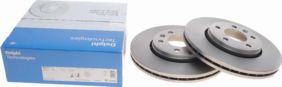 Delphi BG3768 - Kočni disk www.parts5.com