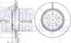 Delphi BG3782C - Brake Disc www.parts5.com