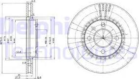 Delphi BG2619 - Brake Disc www.parts5.com