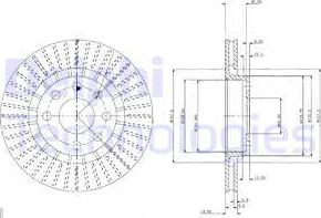 Delphi BG2636 - Brake Disc www.parts5.com