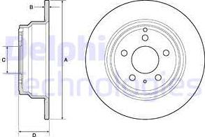 Delphi BG2842 - Piduriketas www.parts5.com