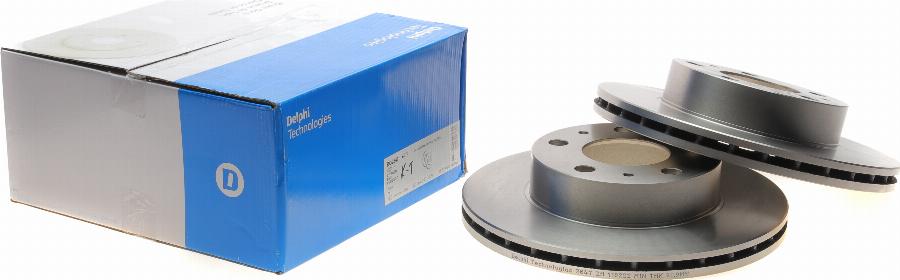 Delphi BG2847 - Brake Disc parts5.com