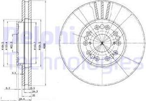 Delphi BG2829 - Brake Disc www.parts5.com