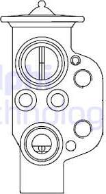 Delphi CB1004V - Разширителен клапан, климатизация www.parts5.com