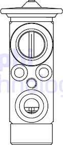 Delphi CB1021V - Supapa expansiune, clima www.parts5.com