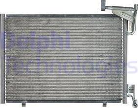 Delphi CF20243 - Kondenzator, klima-uređaj www.parts5.com