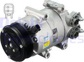 Delphi CS20323 - Compresor, aire acondicionado www.parts5.com