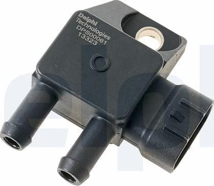 Delphi DPS00061-12B1 - Sensor, exhaust pressure www.parts5.com