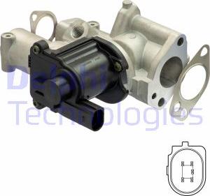 Delphi EG10509-12B1 - EGR Valve www.parts5.com