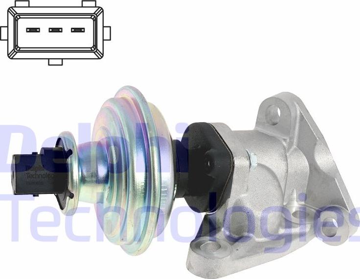 Delphi EG10625-12B1 - EGR Valve www.parts5.com