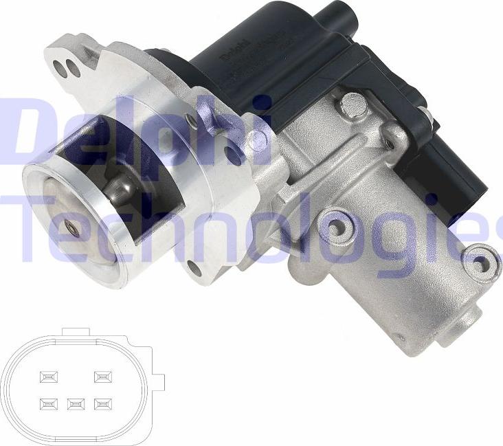 Delphi EG10622-12B1 - EGR Valve www.parts5.com