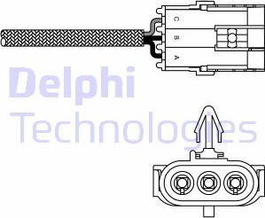 Delphi ES10992-12B1 - Sonda Lambda www.parts5.com