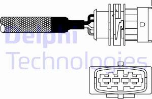 Delphi ES10982-12B1 - Lambda Sensor www.parts5.com