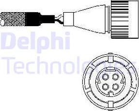 Delphi ES10254-12B1 - Lambda Sensor www.parts5.com