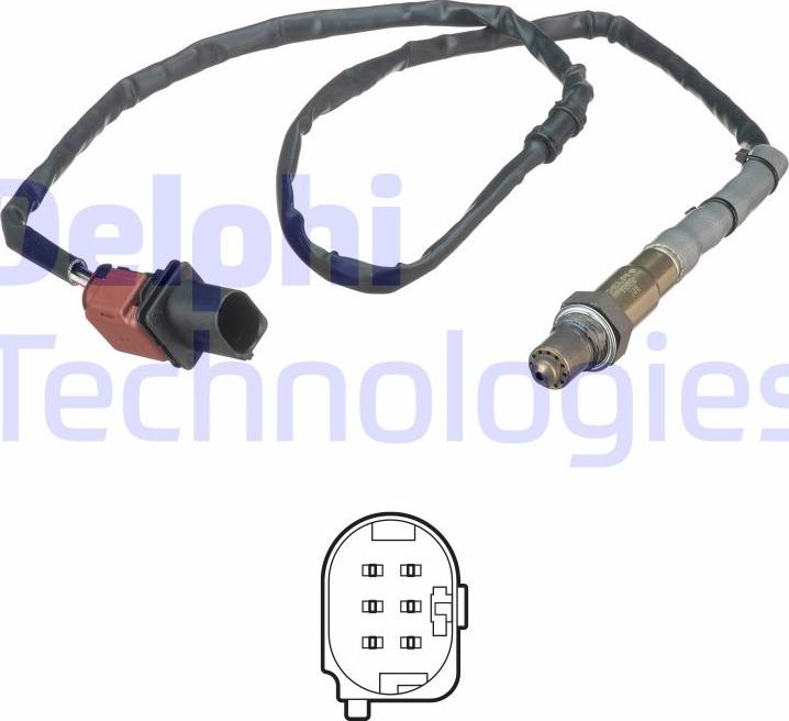 Delphi ES20556-12B1 - Lambdaszonda www.parts5.com