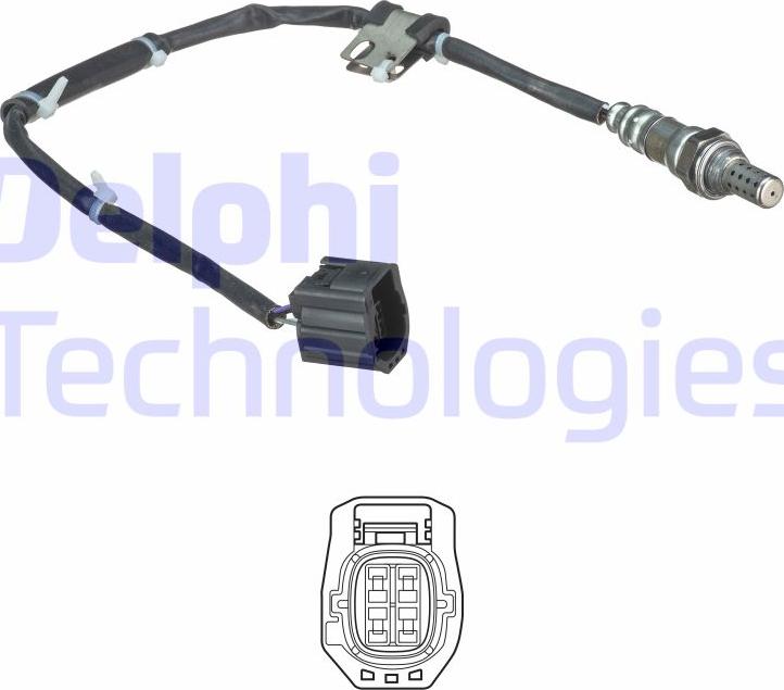 Delphi ES20520-12B1 - Lambdaszonda www.parts5.com