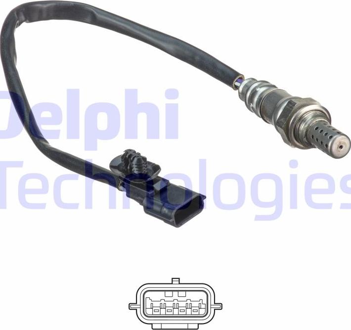 Delphi ES20522-12B1 - Lambda sonda www.parts5.com