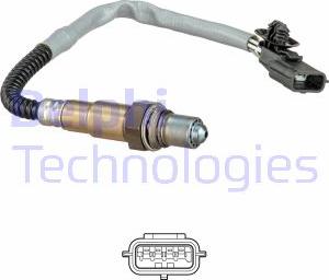 Delphi ES20680-12B1 - Sonda Lambda www.parts5.com