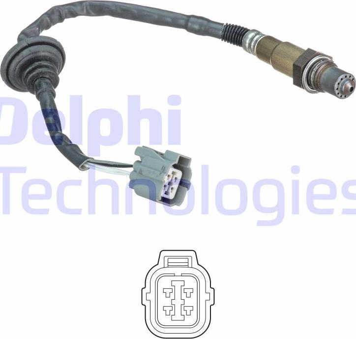 Delphi ES20637-12B1 - Sonde lambda www.parts5.com