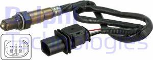 Delphi ES20673-12B1 - Sonda Lambda www.parts5.com