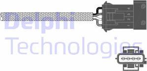 Delphi ES20341-12B1 - Lambda Sensor parts5.com