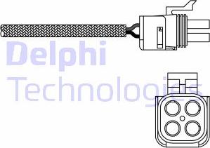 Delphi ES20290-12B1 - Lambda Sensor parts5.com