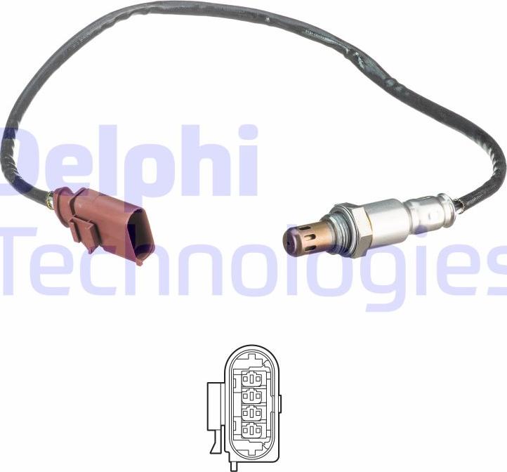 Delphi ES21089-12B1 - Sonda Lambda www.parts5.com