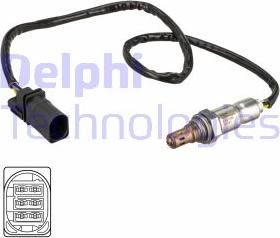 Delphi ES21084-12B1 - Lamda-sonda www.parts5.com