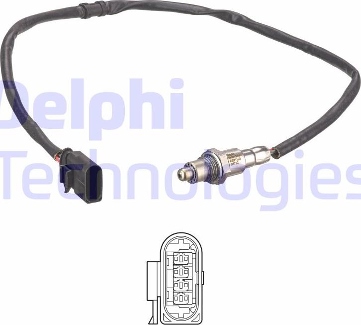 Delphi ES21193-12B1 - Lambda Sensor www.parts5.com