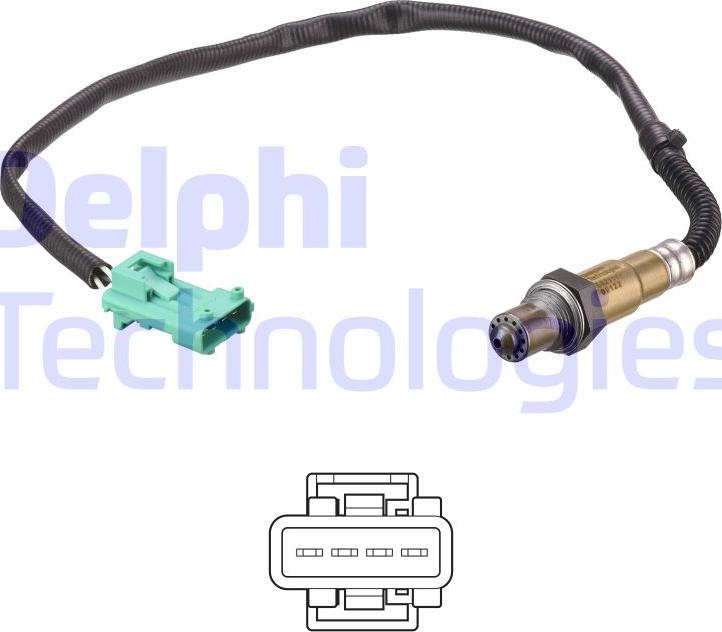 Delphi ES21147-12B1 - Lambda andur www.parts5.com