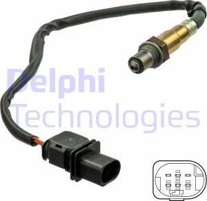 Delphi ES21159-12B1 - Lambda sonda www.parts5.com