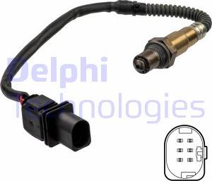 Delphi ES21156-12B1 - Αισθητήρας λάμδα www.parts5.com