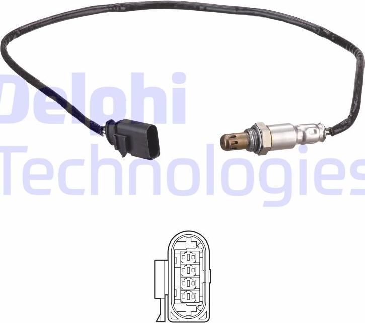 Delphi ES21161-12B1 - Sonde lambda www.parts5.com