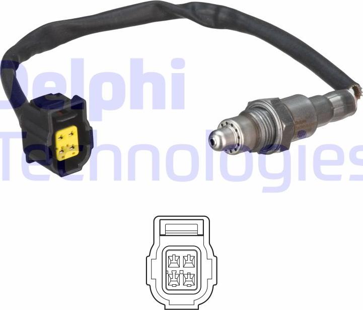 Delphi ES21119-12B1 - Lambda Sensor www.parts5.com