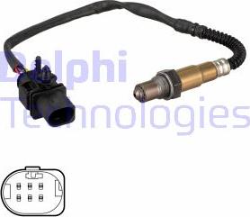 Delphi ES21115-12B1 - Lambda-sonda www.parts5.com