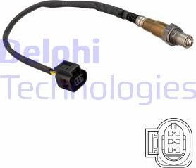 Delphi ES21180-12B1 - Lambda Sensor www.parts5.com