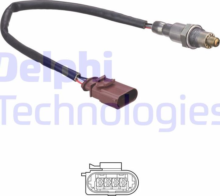 Delphi ES21139-12B1 - Lambda sonda www.parts5.com