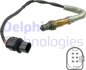 Delphi ES21124-12B1 - Lambda Sensor www.parts5.com