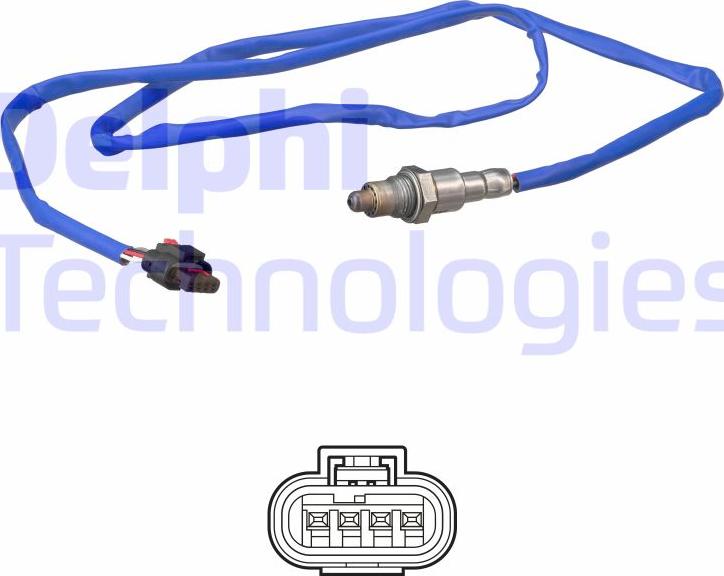 Delphi ES21123-12B1 - Lambda Sensor www.parts5.com