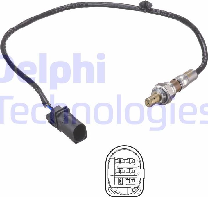 Delphi ES21179-12B1 - Lambda Sensor www.parts5.com