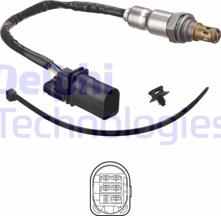 Delphi ES21175-12B1 - Lambda sensörü www.parts5.com