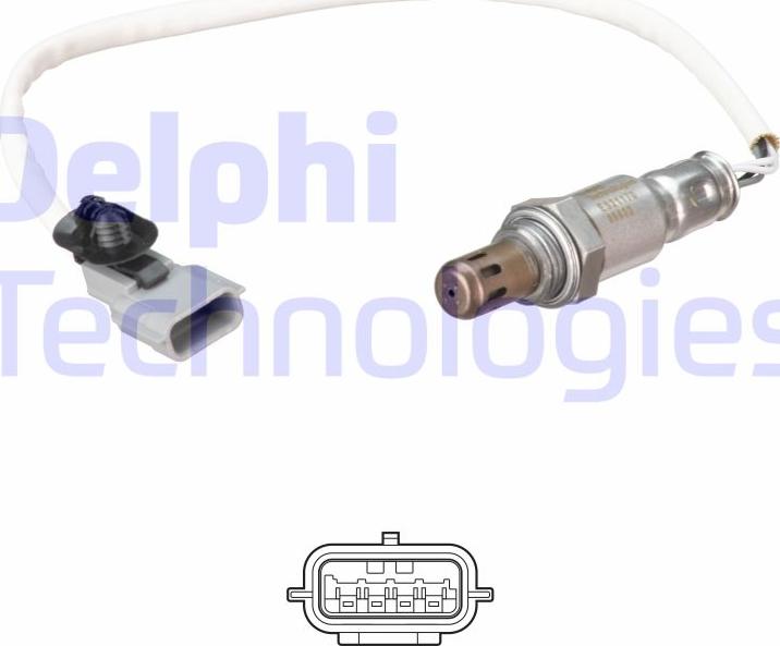 Delphi ES21170-12B1 - Sonda Lambda www.parts5.com