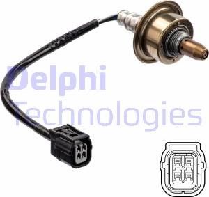 Delphi ES21178-12B1 - Ламбда-сонда www.parts5.com