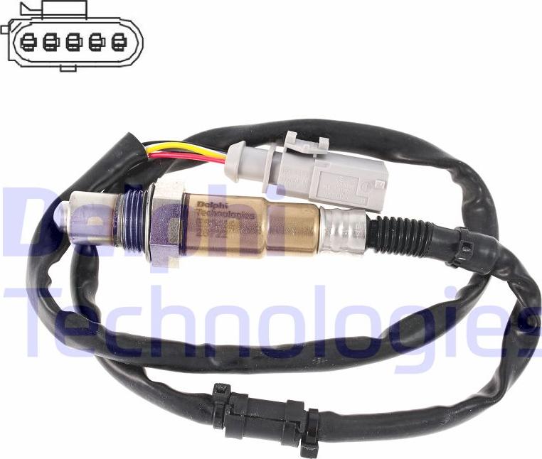 Delphi ES21394-12B1 - Lambda Sensor www.parts5.com