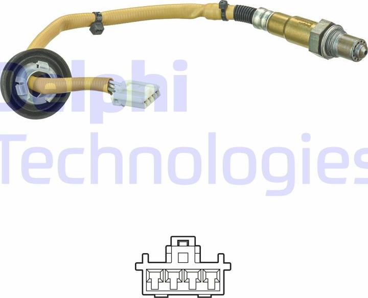 Delphi ES21340-12B1 - Lambda Sensor www.parts5.com