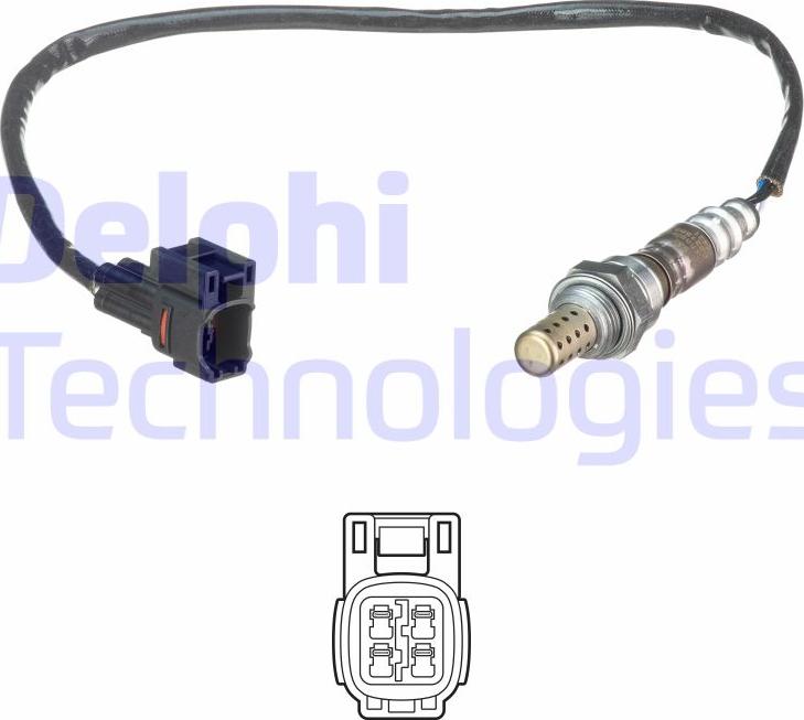 Delphi ES21352-12B1 - Lambda Sensor www.parts5.com