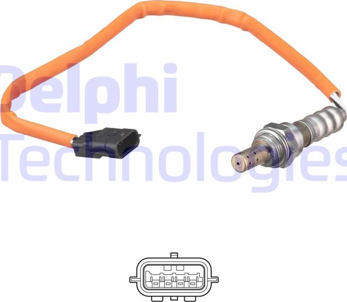 Delphi ES21312-12B1 - Sonda Lambda www.parts5.com