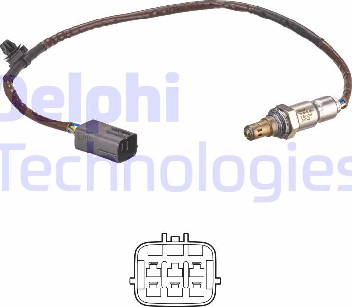 Delphi ES21338-12B1 - Lambda Sensor www.parts5.com