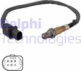 Delphi ES21332-12B1 - Lambda-sonda www.parts5.com